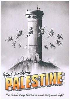 Banksy - « Visit historic Palestine » ( visite historique de Palestine)