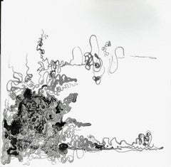 Zeichnungen und Zeichnungen von abstrakten und natürlichen Formen, „Lefthandcompositions“ von Chroessi Schnell