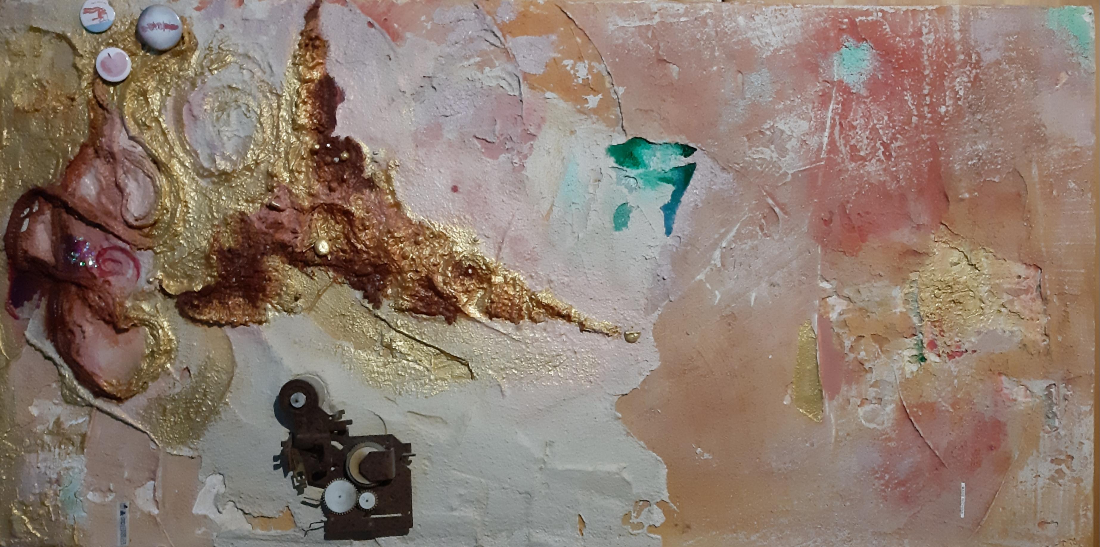 Chroessi Schnell - "Il punto di svolta" - forme astratte surrealiste di un sogno