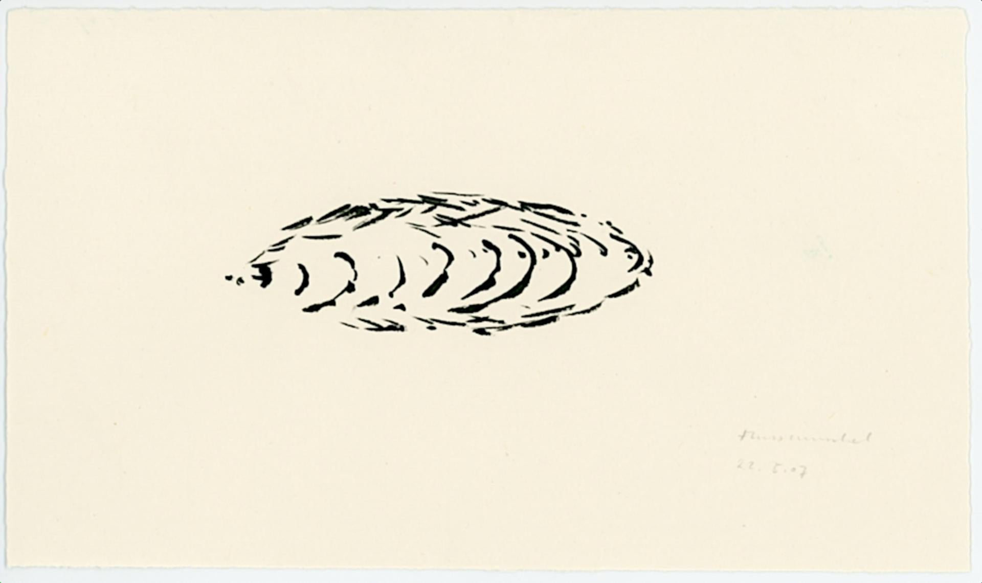 Ina Abuschenko-Matwejewa - „River Mussel““ – Zeichnung der bildenden Kunst