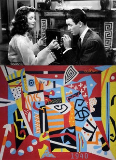 1940, The Philadelphia Story - Stuart Davis, Hot Still Scape for Six Colors 