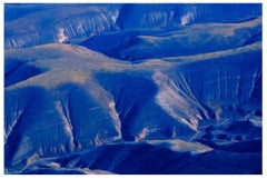 Fragile Elements Solid 3, sand dunes blue landscape photograph 