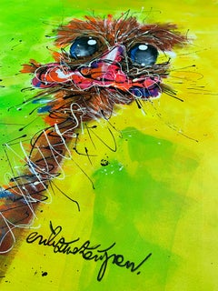 Can You See Me?  - Abstract Painting, Mixed Media, Canvas, 21st Century, Acrylic
