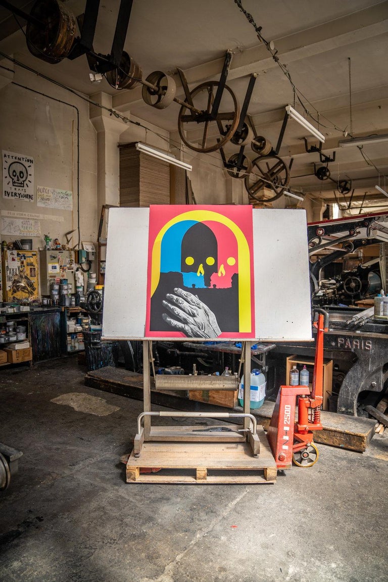 Michael Reeder - Shapeshifter, Lithograph, Ed 150 For Sale at 1stDibs