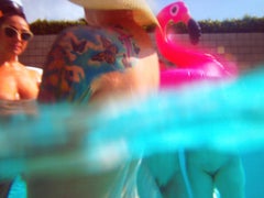 "Underside #25" - Limited Edition Print 2/5 by SameSource / Palm Springs Pool