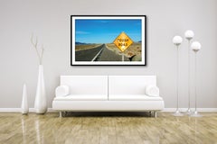 "Rough Road" - Limited Edition Print by Matthew Ehrmann / Road Sign