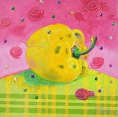 Party Pepper - Original Painting by Linda Stelling