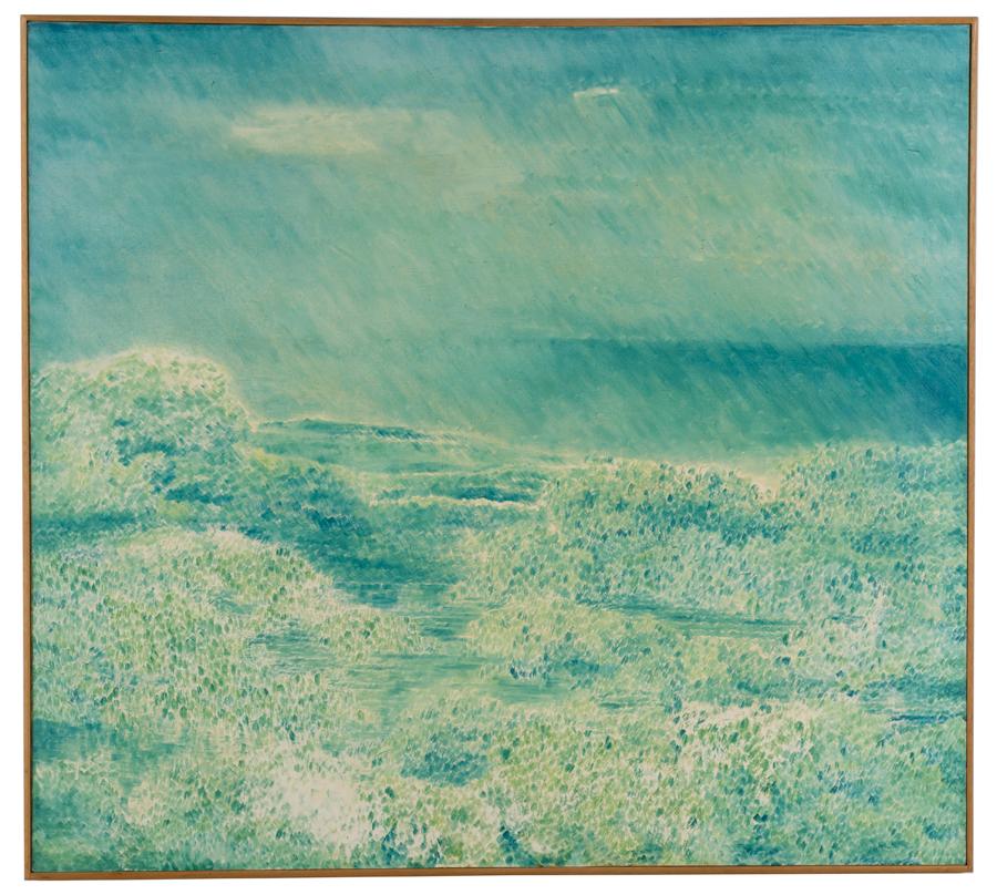 Kazuo Nakamura Landscape Painting - Landscape 74