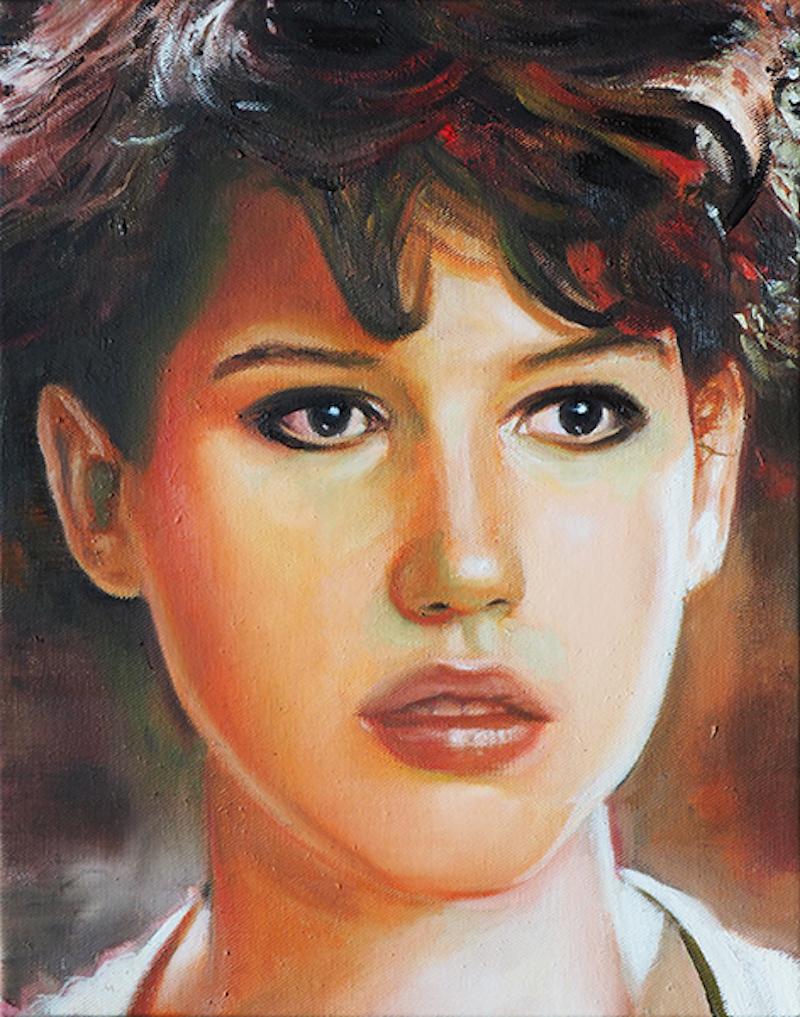 Travis K. Schwab Portrait Painting – Molly Ringwald