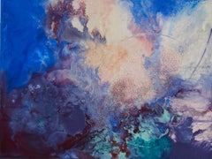 Coral Reef Grid, no. 9 painting