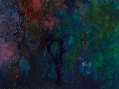 Coral Reef Grid, no. 10 painting 