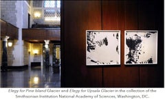 Elegy for Quelccaya Glacier, Peru, limited edition art print by Diane Burko