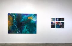 Coral Reef Grid, no. 10 painting