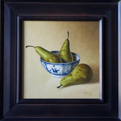 Pears in Chinese Bowl