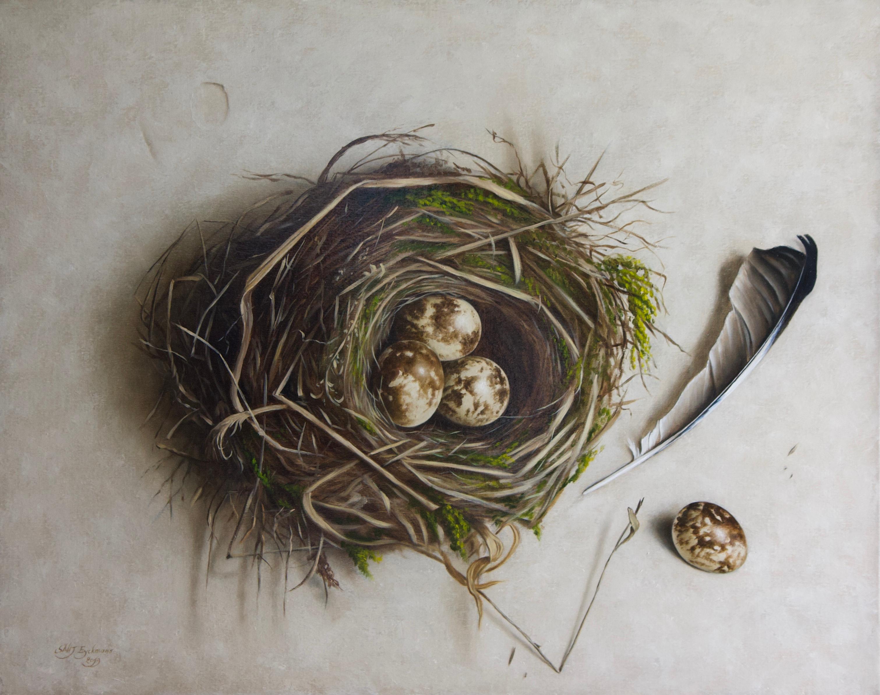 Nest - Painting by Stefaan Eyckmans