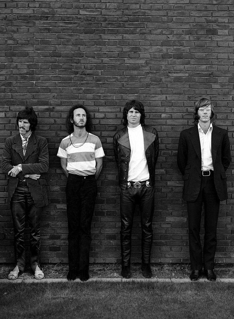 Günter Zint Black and White Photograph - The Doors European Tour