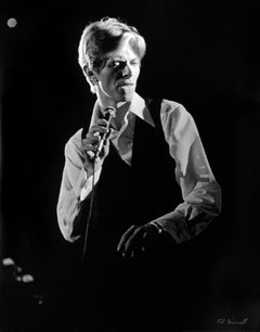 DAVID BOWIE LOS ANGELES 1976 Station to Station US Ed FINNEL Black and White