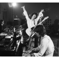 Stretching The Rolling Stones Dominic Lamblin Black and White Photography