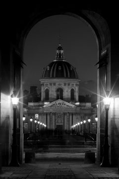 PARIS JE T'AIME Francis Apesteguy Landscape Black and White Photography by Night