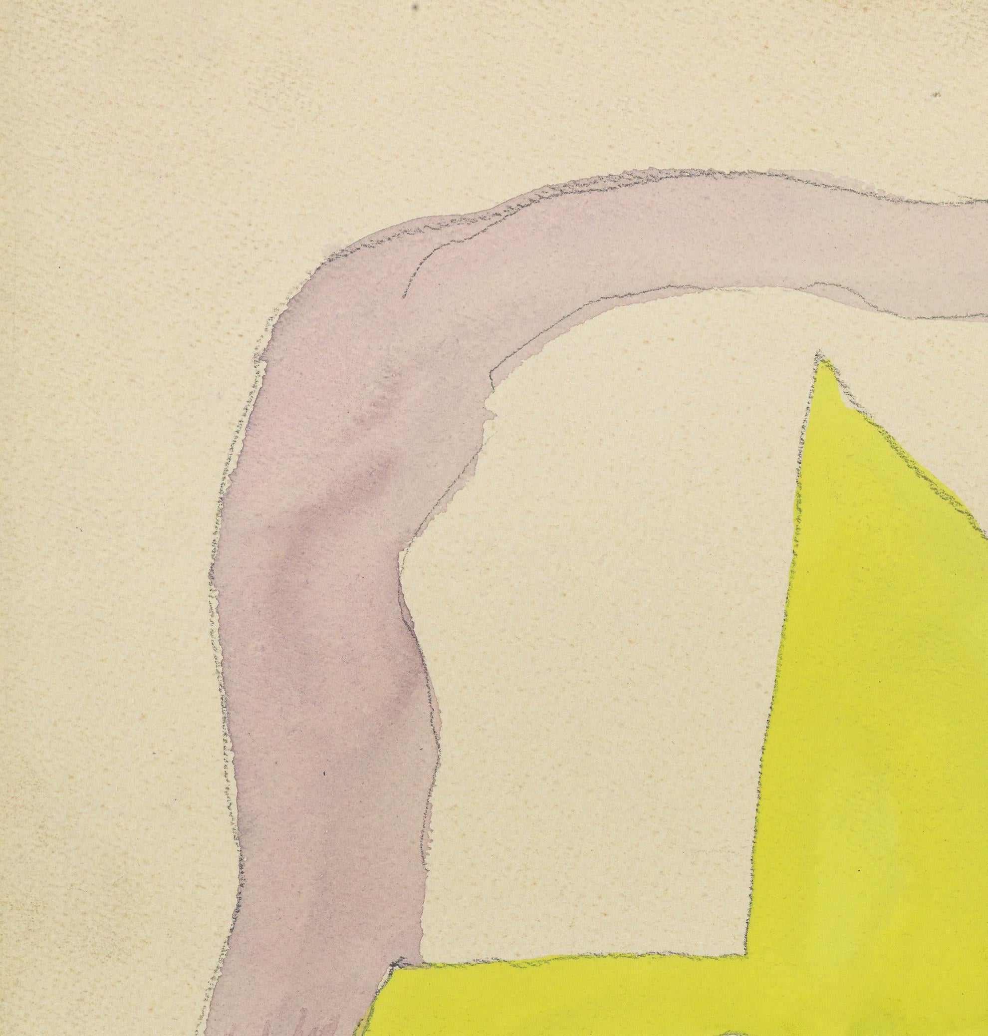 Der gelbe Vogel - Cubist Art by Georges Braque