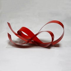 Corbant Red 3 - Abstract, Outdoor Sculpture, Contemporary, Art, Rafael Amorós