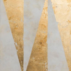 6x6 I - Painting, Abstract, Gold Leaf, Wood , Contemporary, Art, Pol Pintó
