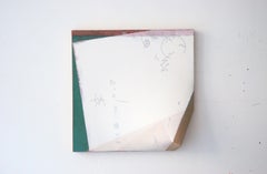 White Field - Abstract Sculpture, Wood, Japanese, Contemporary, Eguchi Masaya