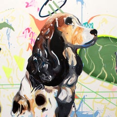 Herencias 7 - Painting, Mixed Media, Pop Art, Street Art, Alejandra de la Torre