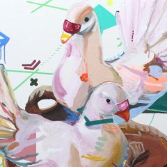 Herencias 8 - Painting, Mixed Media, Pop Art, Street Art, Alejandra de la Torre