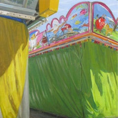 Toldos De La Feria -  Oil Painting, Realism, Contemporary, Art, Félix de la Conc