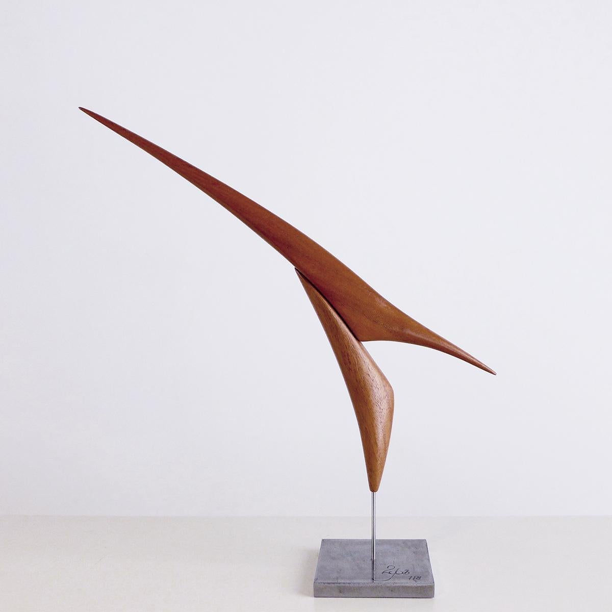 Pieza 718 - Abstract Sculpture, Wood, Contemporary, Minimal, Art, Antoni Yranzo 2