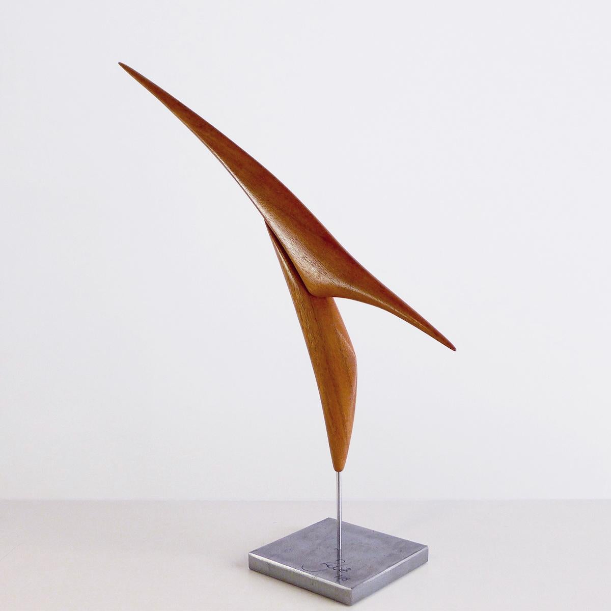 Pieza 718 - Abstract Sculpture, Wood, Contemporary, Minimal, Art, Antoni Yranzo 3