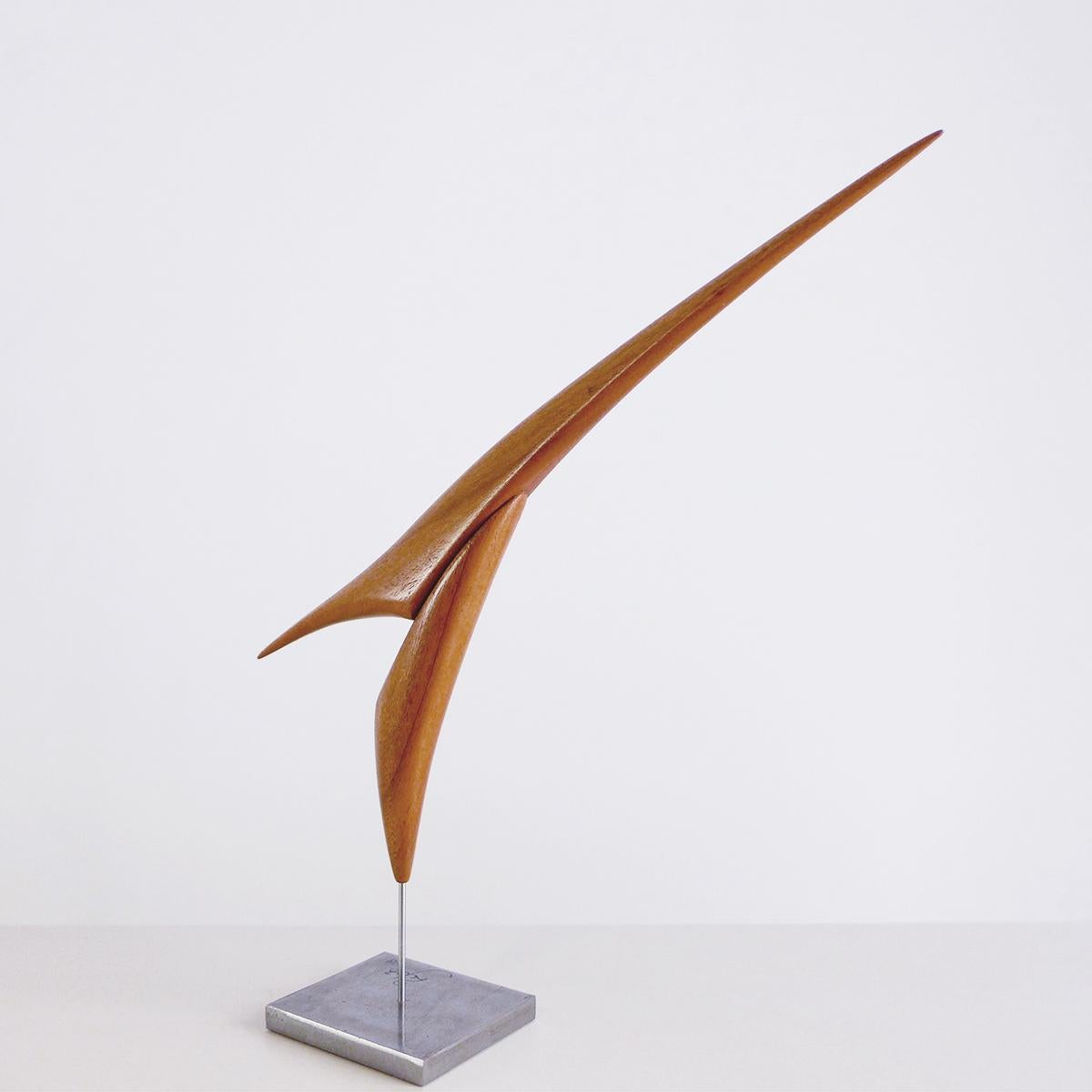 Pieza 718 - Abstract Sculpture, Wood, Contemporary, Minimal, Art, Antoni Yranzo 1