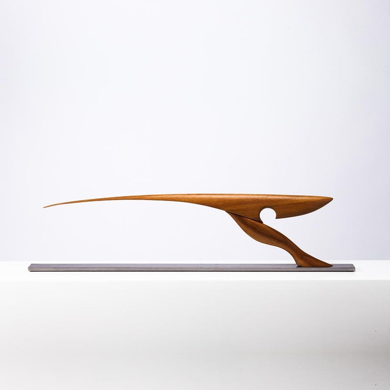 Pieza 714 - Abstract Sculpture, Wood, Metal, 21st Century, Antoni Yranzo, 2007 1
