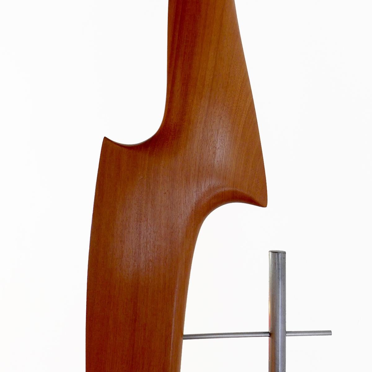 Pieza 616 - Abstract Sculpture, Wood, Contemporary, Minimal, Art, Antoni Yranzo For Sale 2