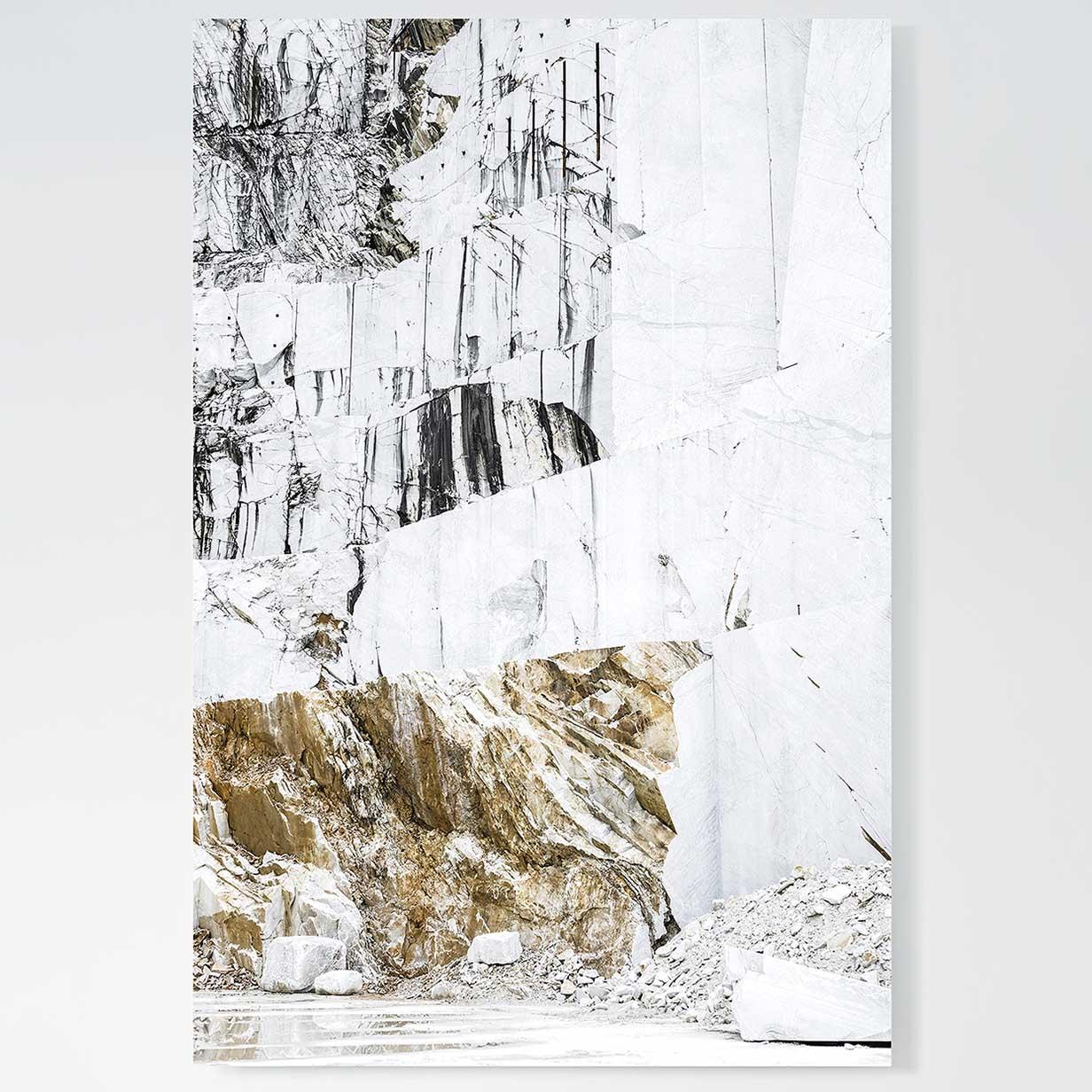 Block II - Fine Art Photography, Landscape, Marble, Contemporary, Robert Wunsch For Sale 1