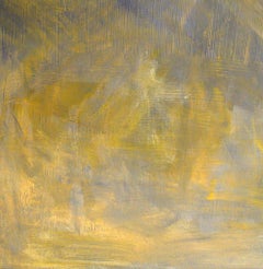 Untitled (Black, Mustard) - Abstract Painting, Contemporary, Art, Serafín Llopir