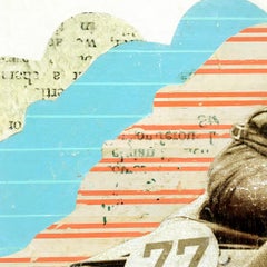 Triumph - Collage, Mixed Media, Moto, Vintage, Contemporary, Kareem Rizk