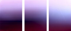 “Light Surface” Triptych Purple - Fine Art Photography, Abstract, Esther Navarro