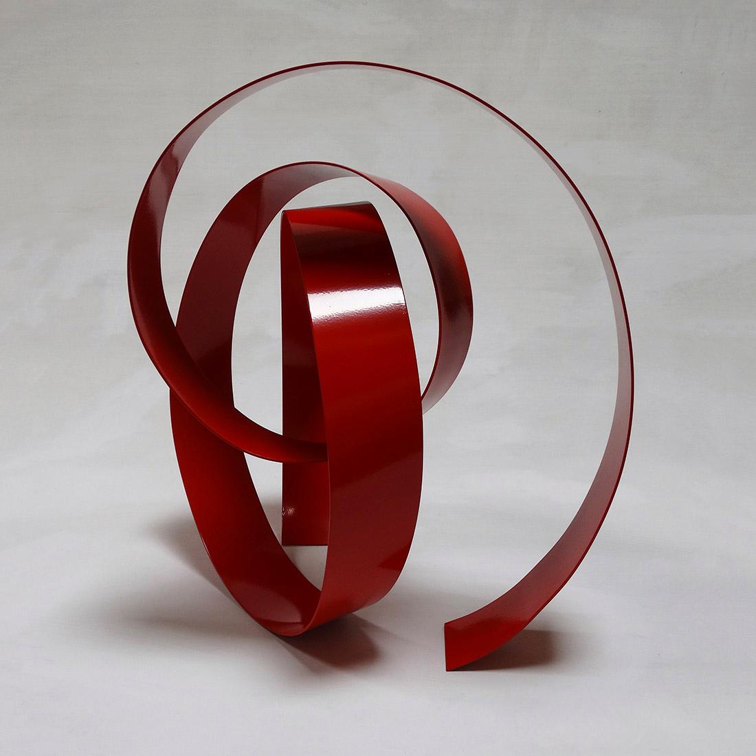 Corbant Red 11 - Abstract, Outdoor Sculpture, Contemporary, Art, Rafael Amorós 2