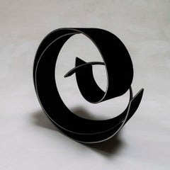 Línies 6 - Metal, Sculpture abstraite, Contemporary, Art, Silver, Rafael Amorós