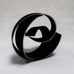 Línies 6 - Metal, Sculpture abstraite, Contemporary, Art, Silver, Rafael Amorós