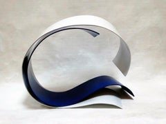 Corbant Blue 02 - Metal, Abstract Sculpture, Contemporary, Art, Rafael Amorós