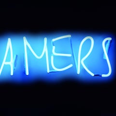 Dreamers - Neon Wall Sculpture, Conceptual, Contemporary, Art, Kim Anna Smith