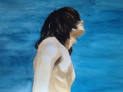Disco/Very - Watercolor Painting, Art, Hyperrealism, Male Nude, Marie Tooth