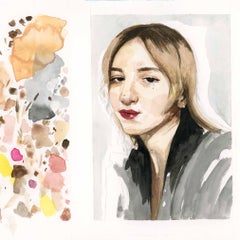 The Rip - Watercolor Painting, Hyperrealism, Art, Contemporary, Marie Tooth