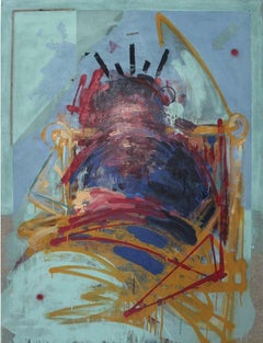 Tiempo - Abstract Expressionist Painting, Contemporary, Art, Elías Peña Salvador