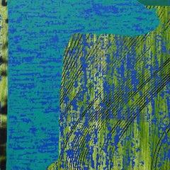 Forest 2 - Abstract Painting, Green, Pattern, Contemporary, Art, Juanito Conte