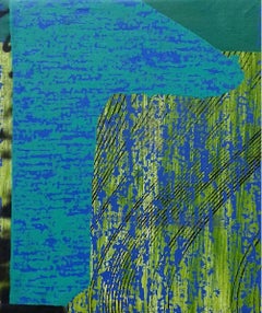 Forest 2 - Abstract Painting, Green, Pattern, Contemporary, Art, Juanito Conte