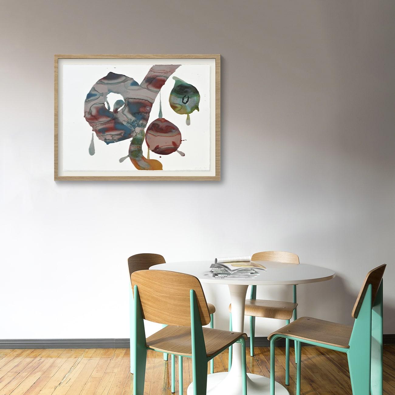 Unexpected thoughts IV - Abstract Painting, Watercolor, Art, Mercé Girona For Sale 1